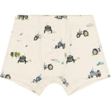 Petit Piao Eggnog Tractor Aop Ppstar Boxers 2-Pack