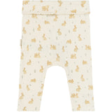 Petit Piao Eggnog Rabbit Aop Ppdio High Waist Leggings Pointelle Nb