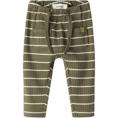 Lil'Atelier Shitake Turtledove Nbmkail Reg Pants Lil Noos