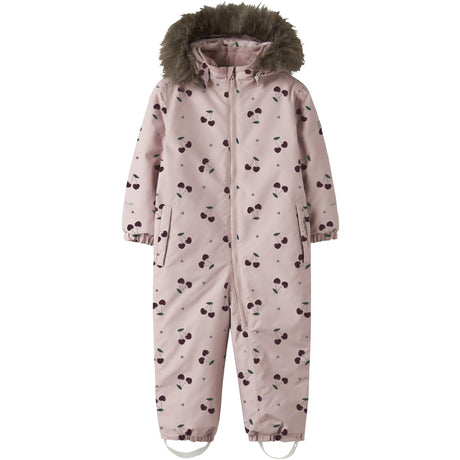 Name It Violet Ice Cherry Nmfsnow10 Suit Aop Fo Noos