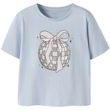 Name It Sheer Blue Nmfkatrina Ss Nreg Top Pb
