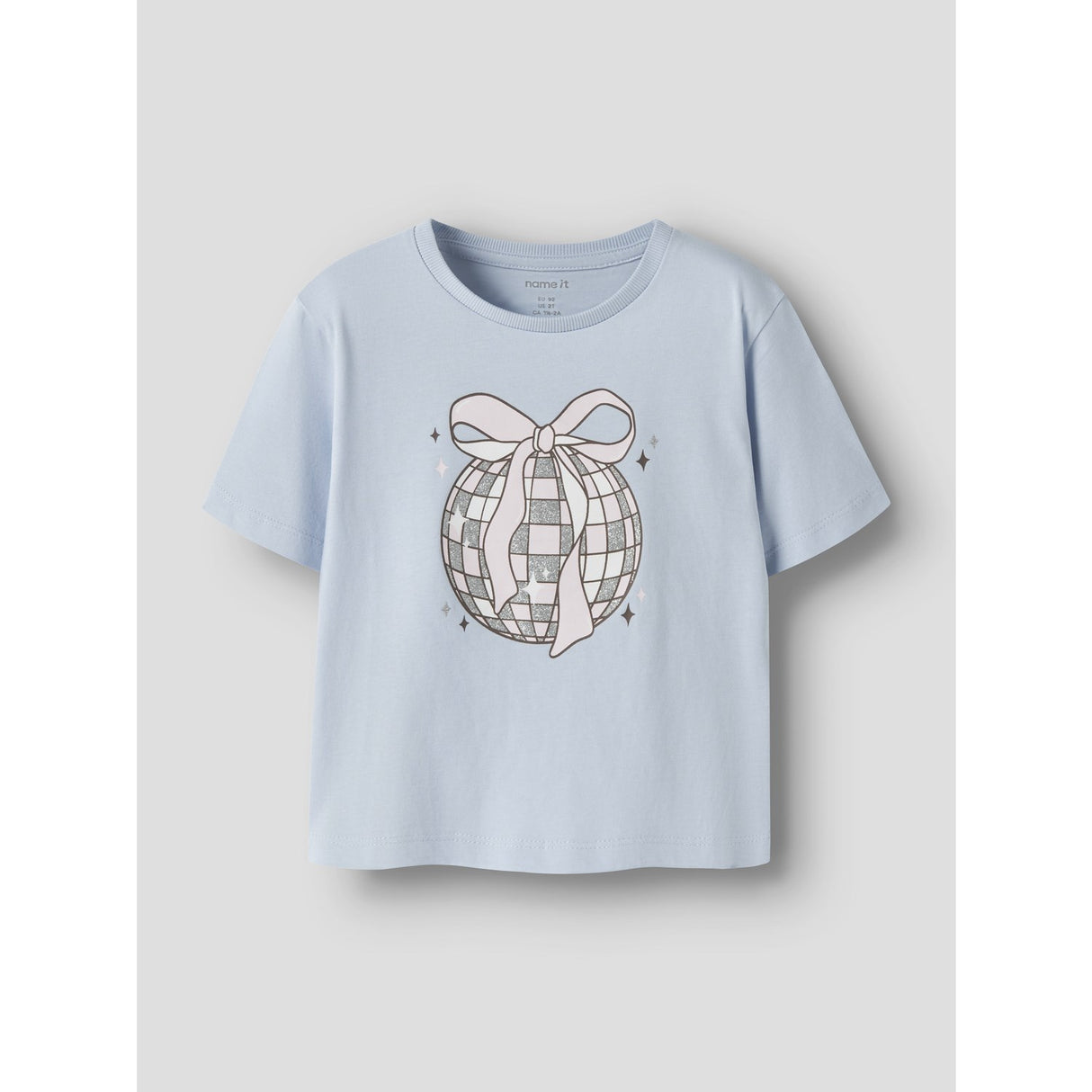 Name It Sheer Blue Nmfkatrina Ss Nreg Top Pb
