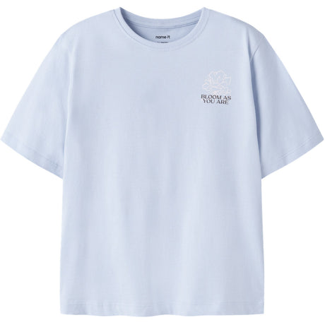 Name It Sheer Blue Nkfkatelin Ss Nreg Top Pb