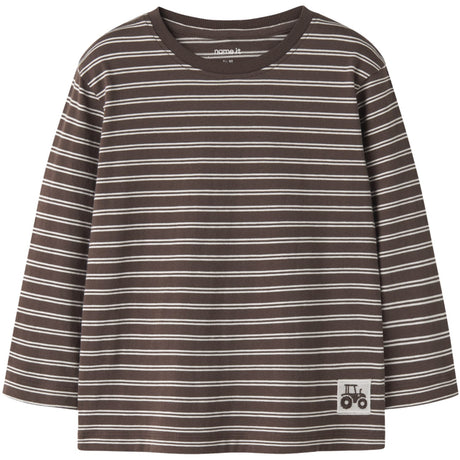 Name It Shopping Bag Wispy Clouds Nmmkristian Ls Nreg Top Pb