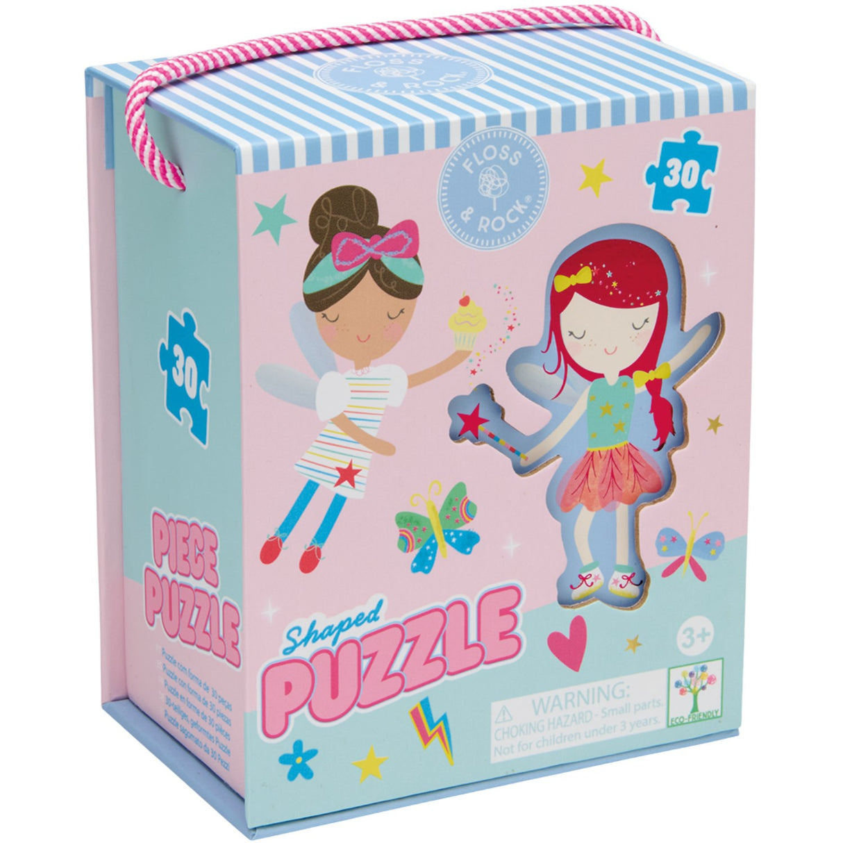 Floss & Rock Puslespil I Facon 30 Stk. - Rainbow Fairy