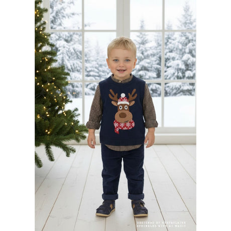 Hust & Claire More Navy Princo Reindeer