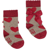 Hust & Claire Biscuit Melange Florie High Socks