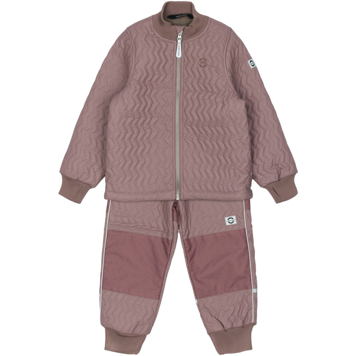 Mikk-Line Twilight Mauve Duvet Set W. Fleece