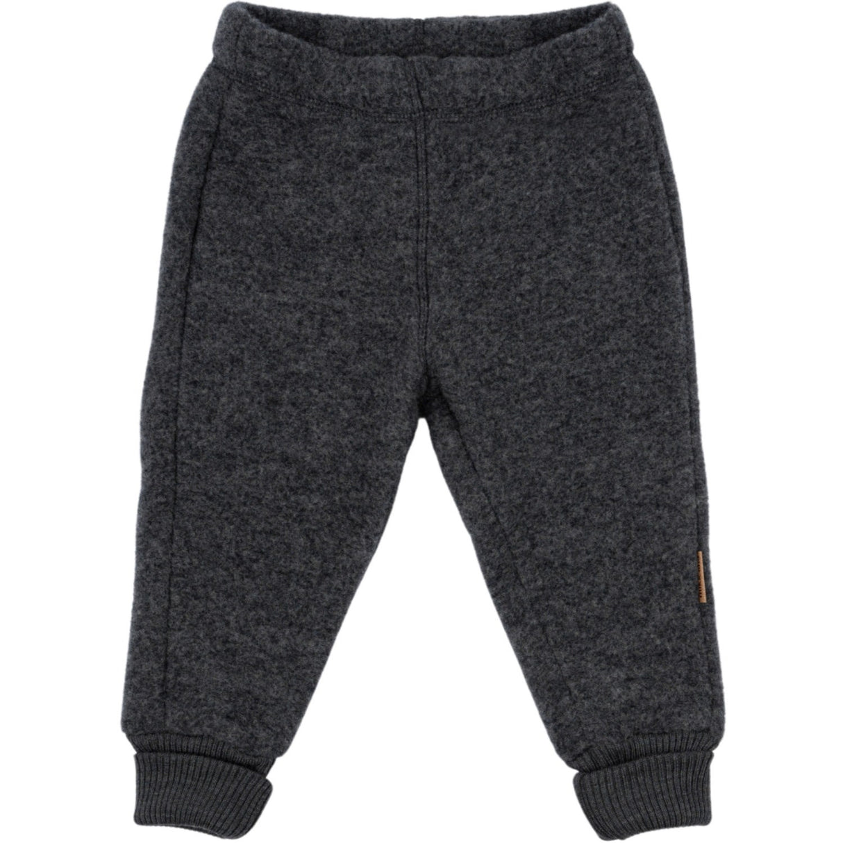 Mikk-Line Anthracite Melange Wool Pants