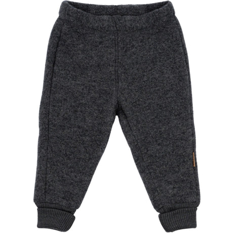 Mikk-Line Anthracite Melange Wool Pants