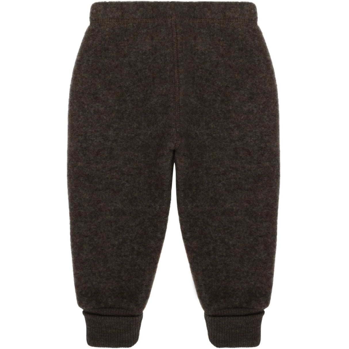 Mikk-Line Dark Brown Melange Wool Pants