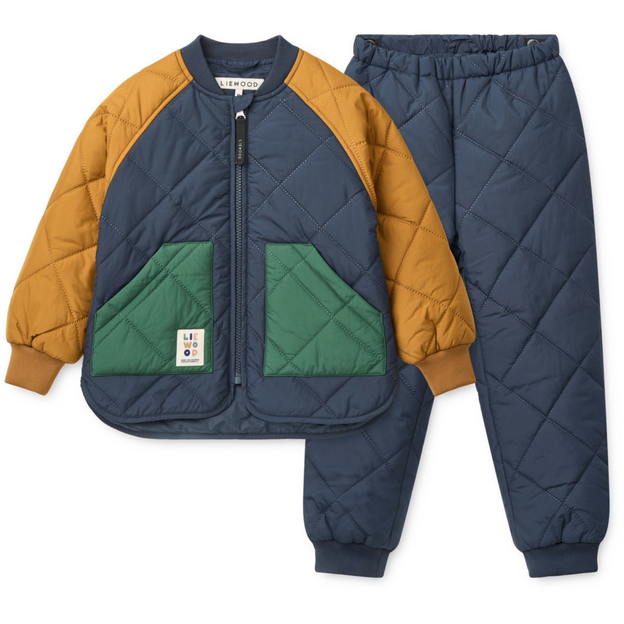 LIEWOOD Classic Navy Multi Mix Zella Thermo Set