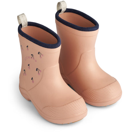 LIEWOOD Cherry Hearts / Pale Tuscany Aston Rainboot