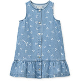 LIEWOOD Cherry Heart Sandy / Denim Sybilla Light Denim Dress