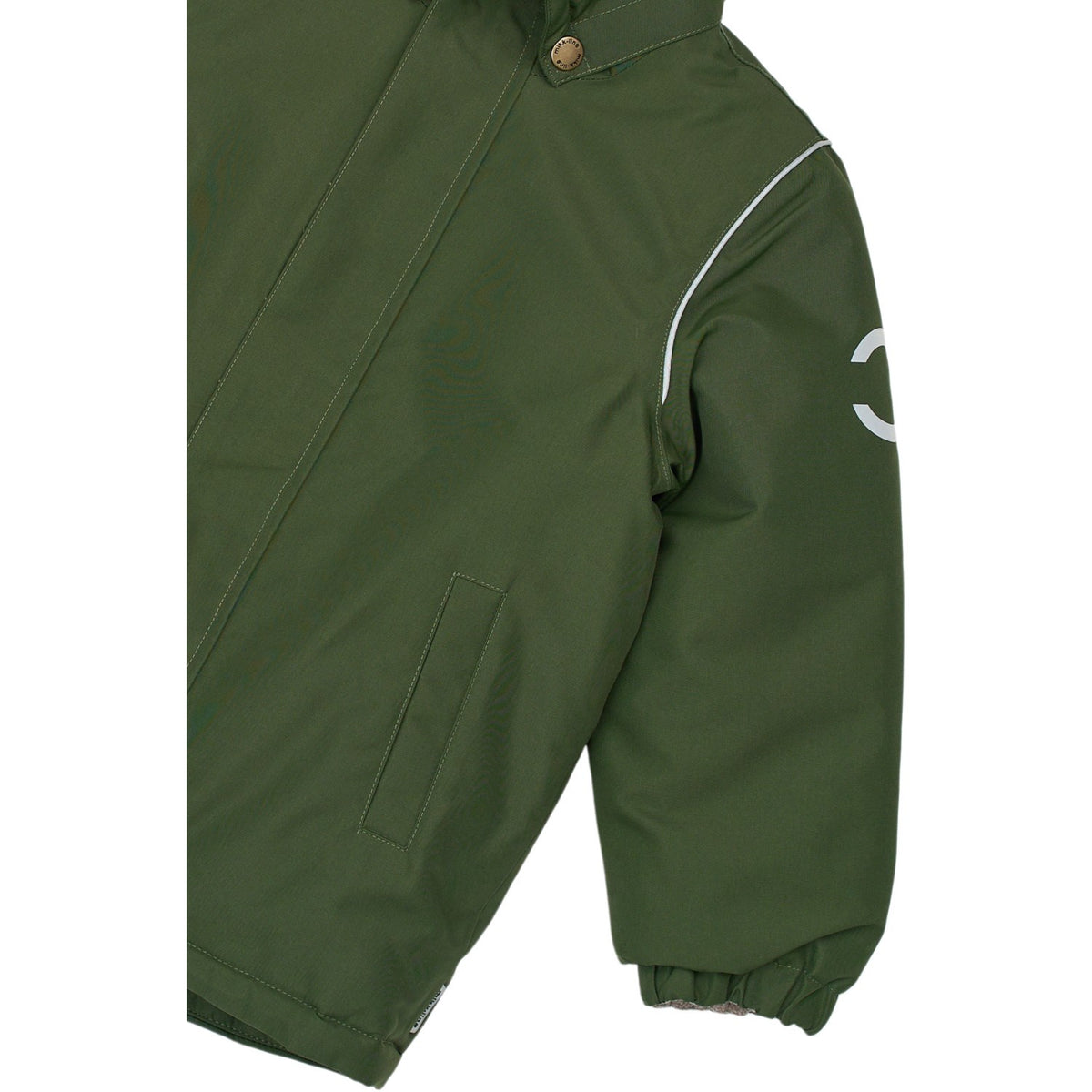 Mikk-Line Kombu Green Winter Jacket Solid