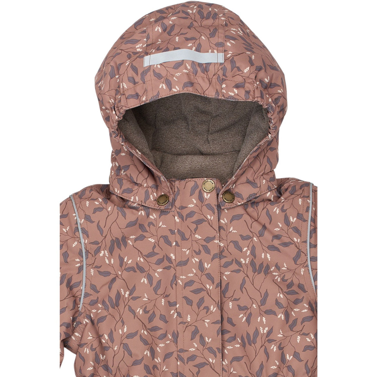 Mikk-Line Leaf AOP Winter Jacket Waist AOP