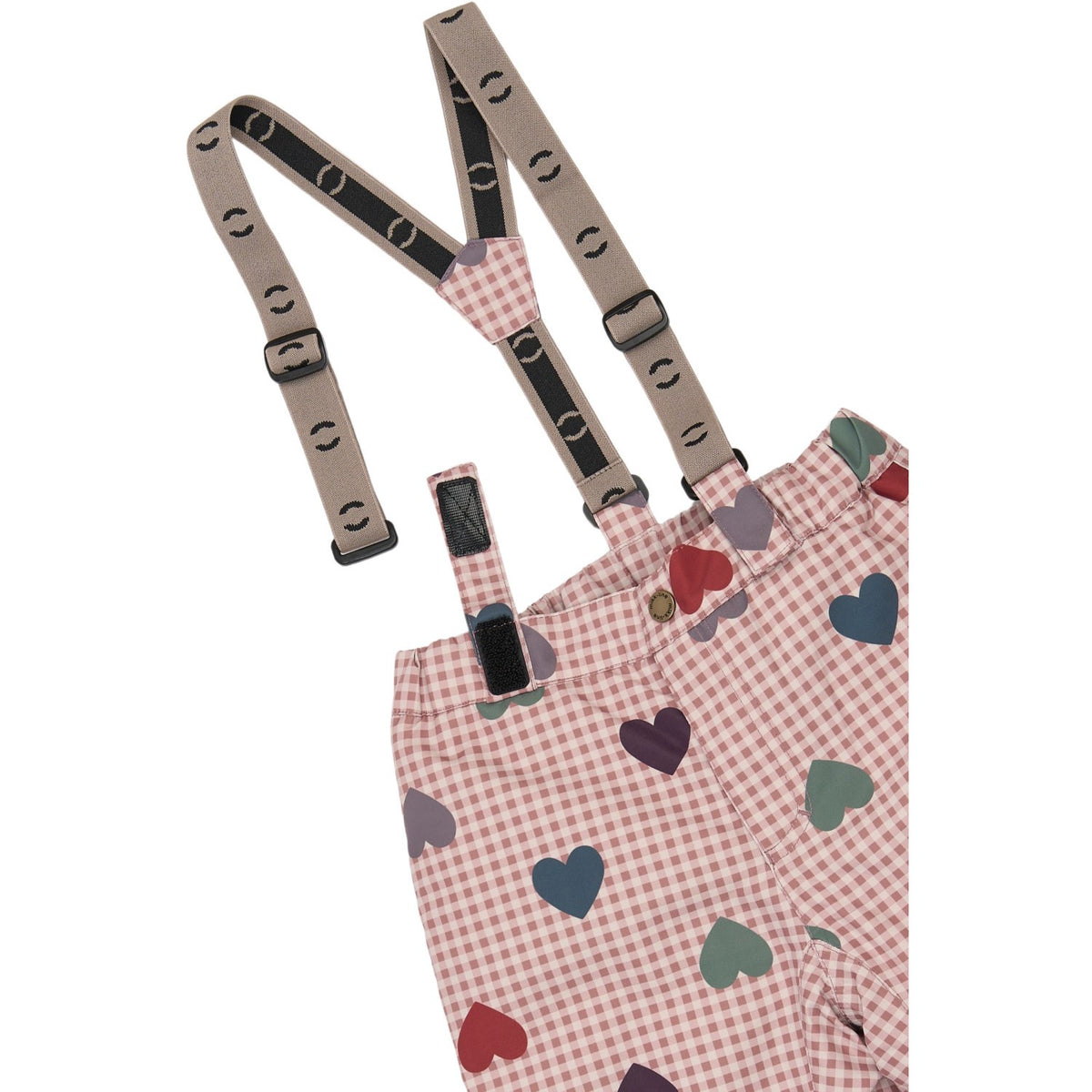 Mikk-Line Heart AOP Uni Snow Pants AOP