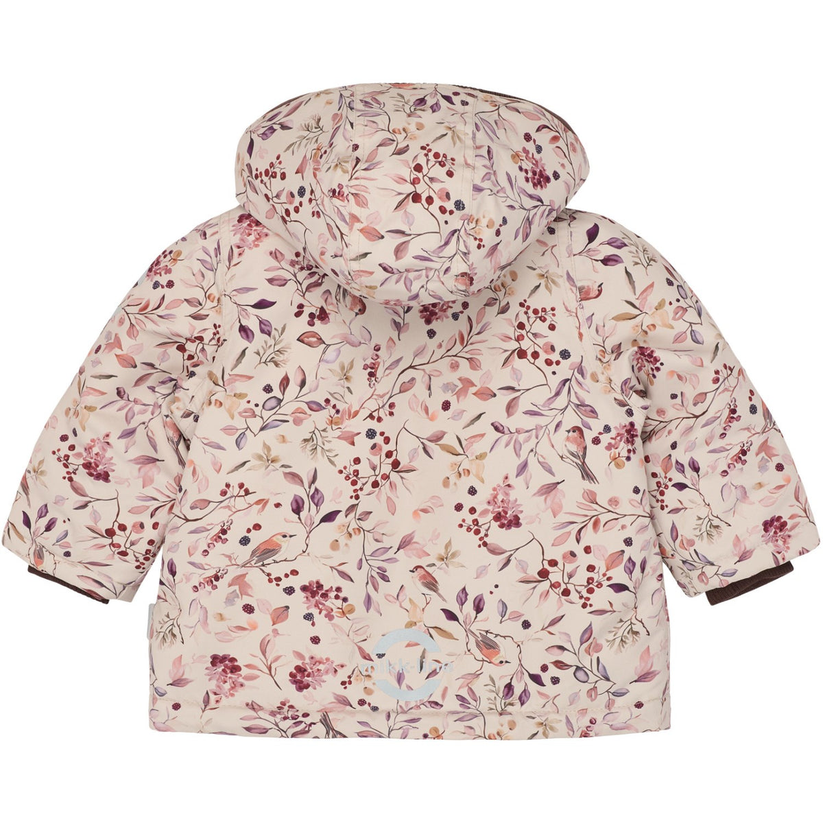 Mikk-Line Berries & Birds AOP Polyester Baby Jacket - AOP