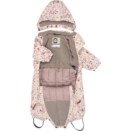 Mikk-Line Berries & Birds AOP Polyester Baby Suit - AOP