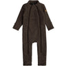 Mikk-Line Dark Brown Melange Wool suit
