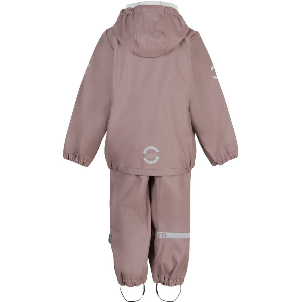 Mikk-Line Rainwear Jacket And Pants Adobe Rose