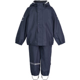 Mikk-Line Rainwear Jacket And Pants Blue Nights