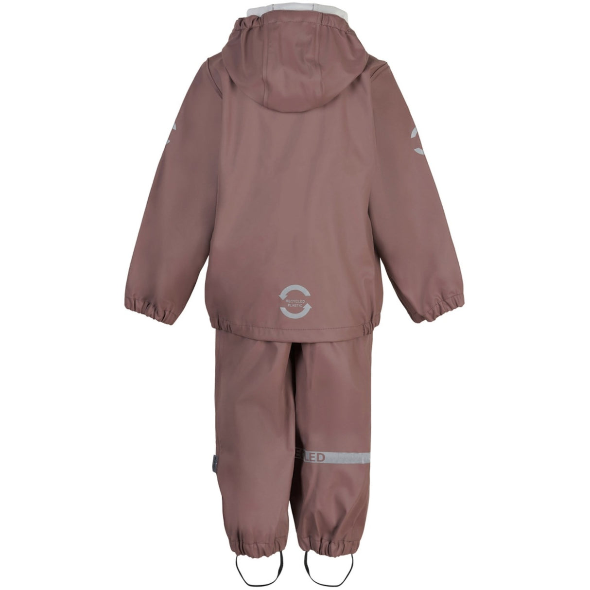Mikk-Line Rainwear Jacket And Pants Burlwood