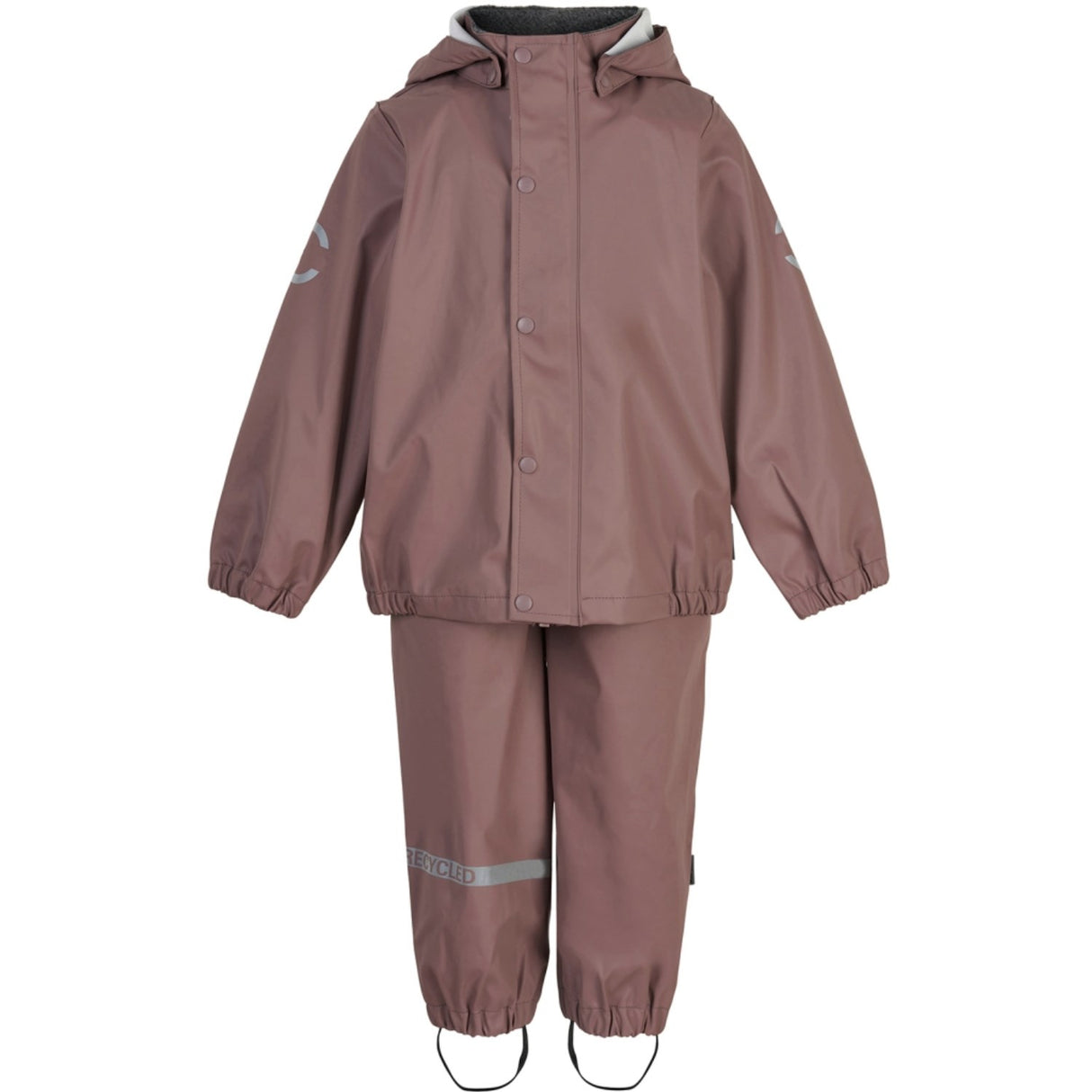 Mikk-Line Rainwear Jacket And Pants Burlwood