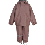 Mikk-Line Rainwear Jacket And Pants Burlwood