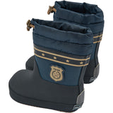 Mikk-Line Blue Nights Wellies Winter Police - Barefoot