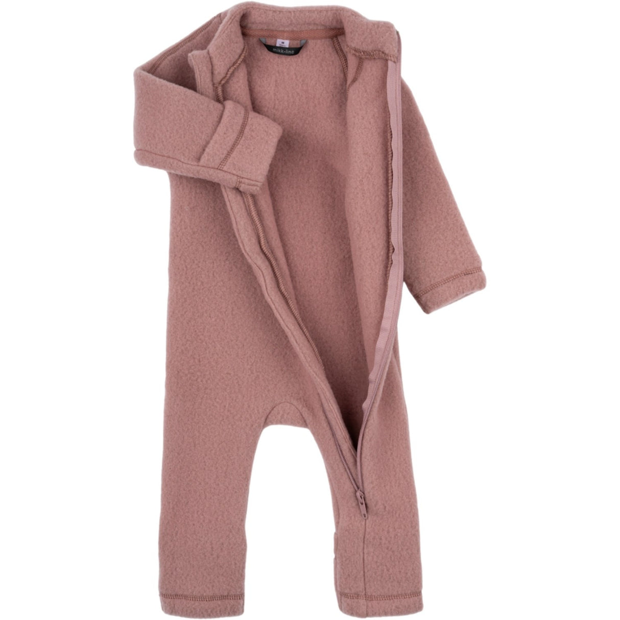 Mikk-Line Wool Baby Suit Burlwood