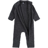 Mikk-Line Wool Baby Suit Anthracite Melange