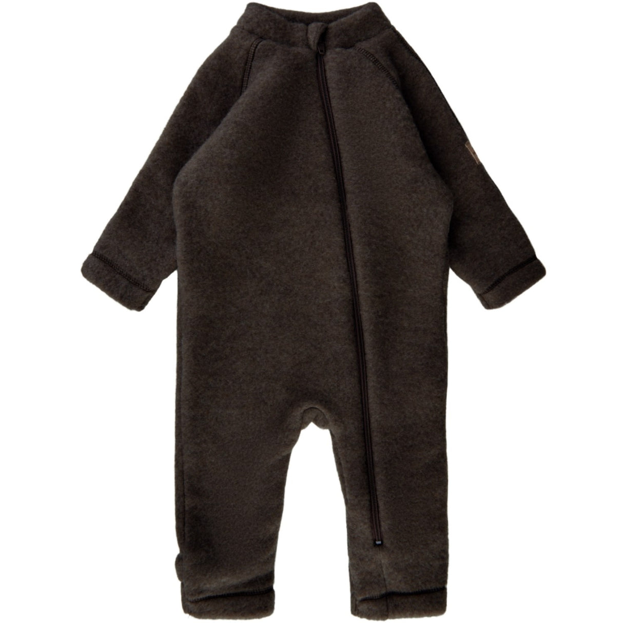 Mikk-Line Dark Brown Melange Wool Suit