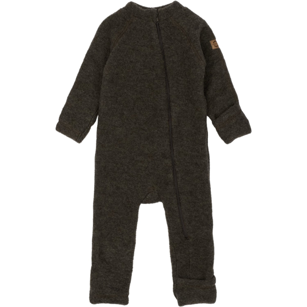Mikk-Line Dark Brown Melange Wool Suit
