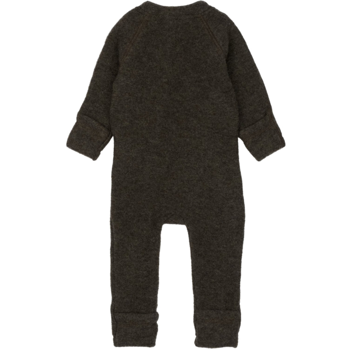 Mikk-Line Dark Brown Melange Wool Suit
