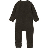Mikk-Line Dark Brown Melange Wool Suit