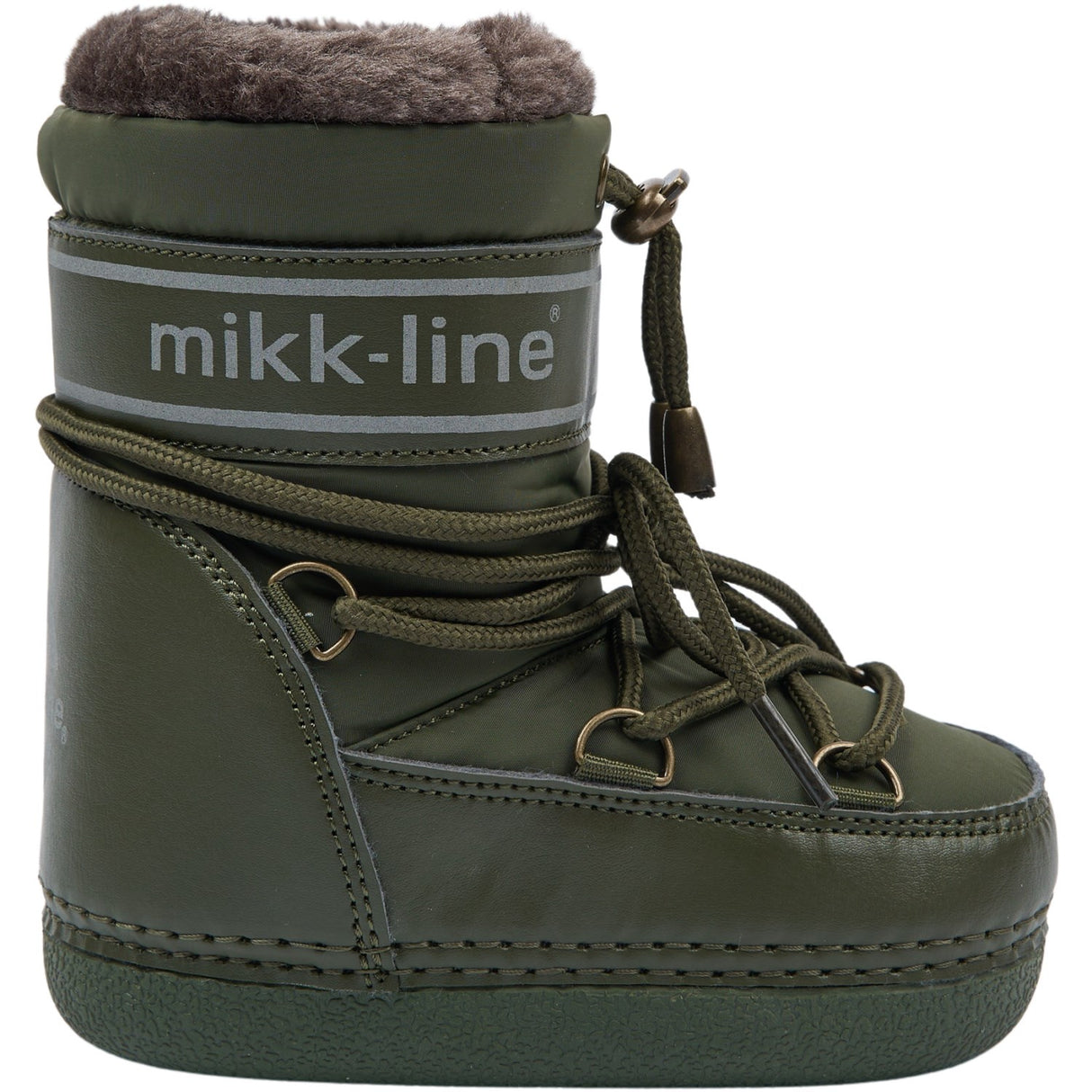 Mikk-Line Dusty Olive Snow Boot