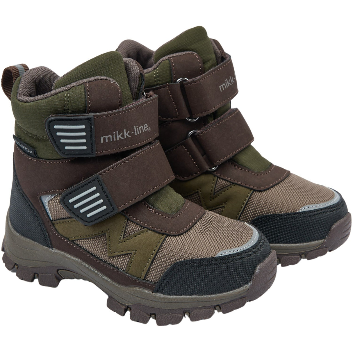 Mikk-Line Kombu Green Winter Boot Tex Velcro