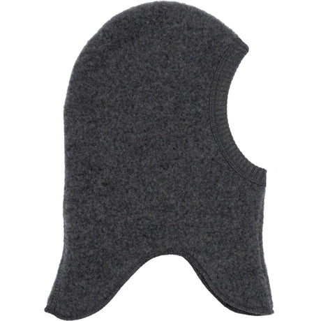 Mikk-Line Wool Balaclava Anthracite Melange