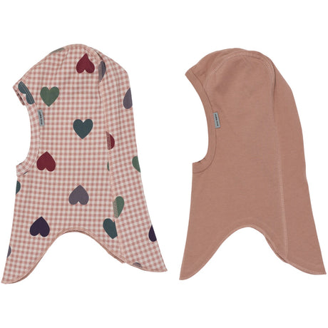 Mikk-Line Heart AOP 2-Pack Cotton Fullface - Double