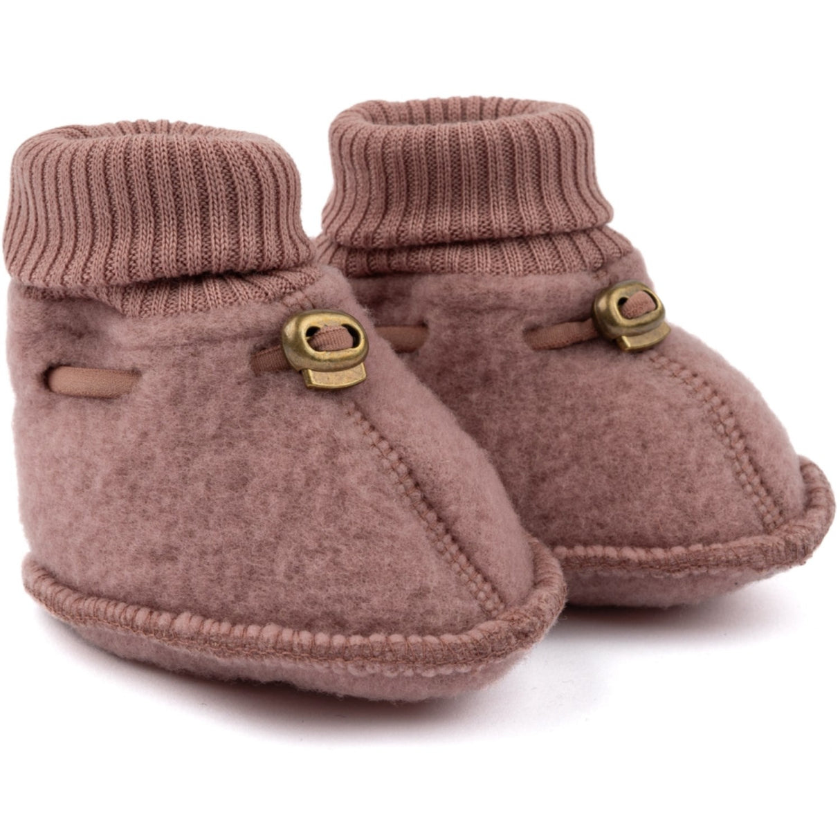 Mikk-Line Wool Footies Burlwood