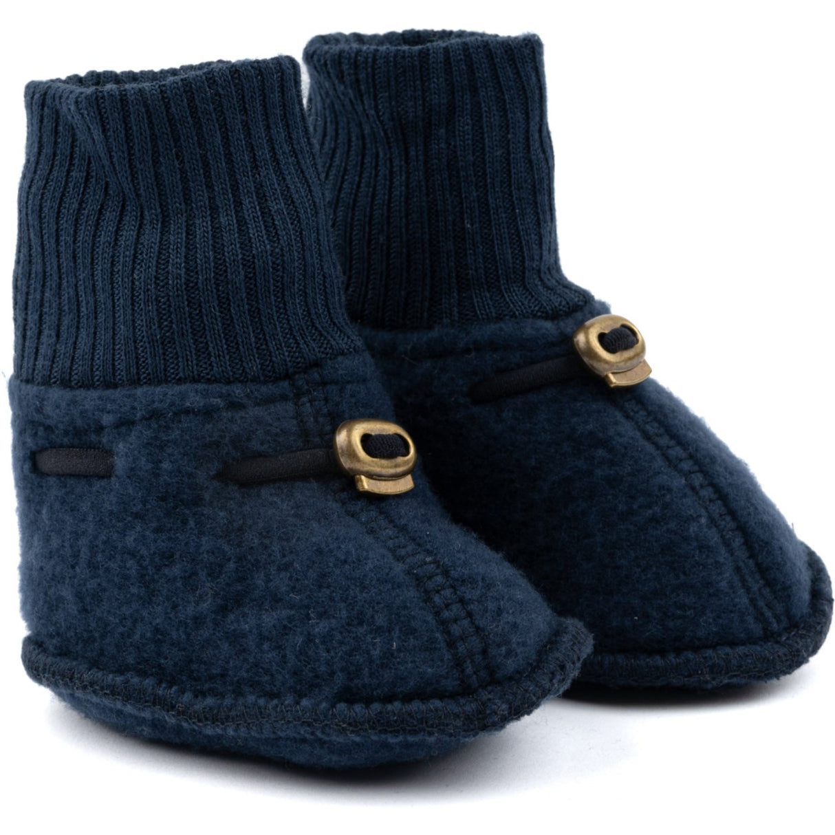 Mikk-Line Wool Footies Blue Nights