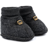 Mikk-Line Wool Footies Anthracite Melange