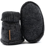 Mikk-Line Wool Footies Anthracite Melange