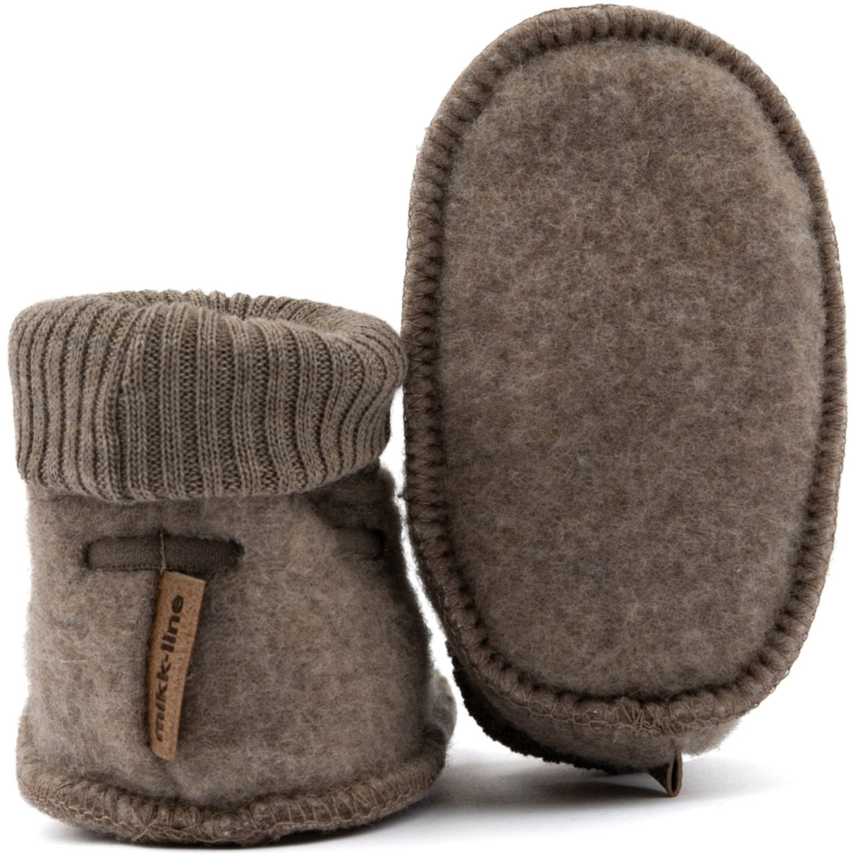 Mikk-Line Wool Footies Melange Denver