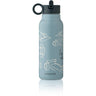 LIEWOOD Race Cars / Beach Blue Falk Water Bottle 350 Ml