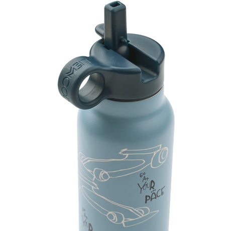 LIEWOOD Race Cars / Beach Blue Falk Water Bottle 350 Ml