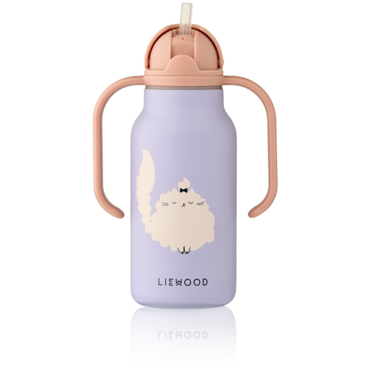 LIEWOOD Cat / Warm Lilac Kimmie Water Bottle 250 Ml