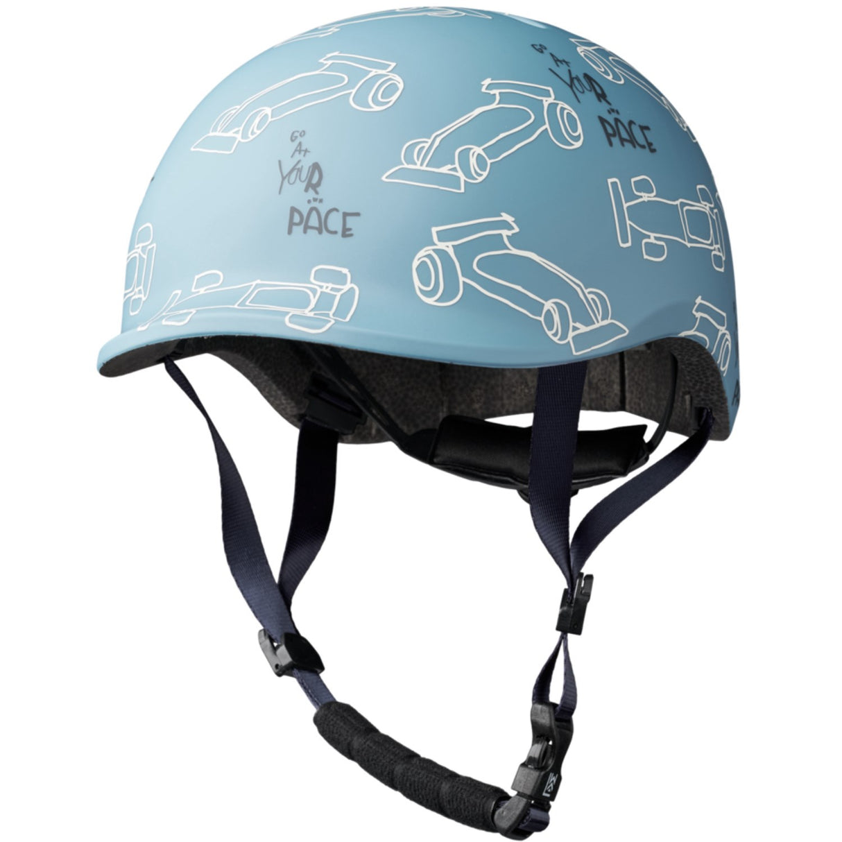 LIEWOOD Race Cars / Beach Blue Milly Bike Helmet
