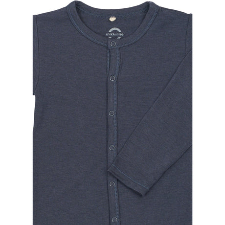 Mikk-Line Blue Nights Wool/Bamboo Ls Suit